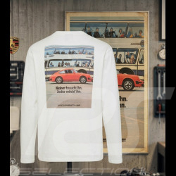 Porsche Jumper Long-sleeved White WAP816TFWR - unisex