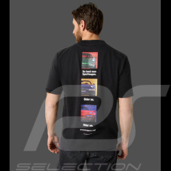 Porsche T-shirt Retro Black WAP813TFWR - unisex