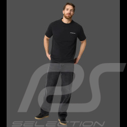 Porsche T-shirt Retro Black WAP813TFWR - unisex