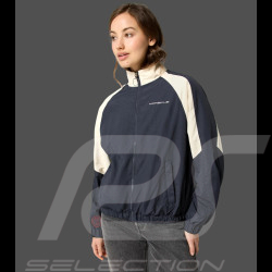 Porsche Jacket Retro Navy Blue / White WAP810TFWR - unisex