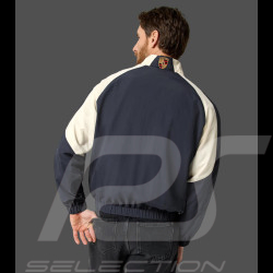 Porsche Jacket Retro Navy Blue / White WAP810TFWR - unisex