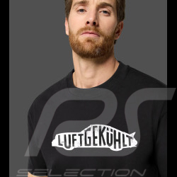 Porsche T-Shirt Luftgekühlt + Tasche Schwarz WAP800TFWL - unisex