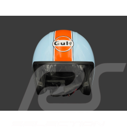 Gulf Helm mit Integriertem Visier Hellblau / Orange Felix ST580