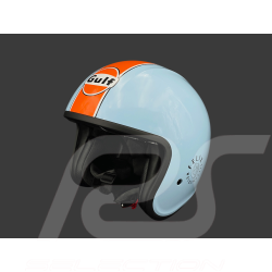 Casque Gulf avec Visière Intégrée Bleu Clair / Orange Felix ST580