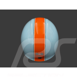 Gulf Helm mit Integriertem Visier Hellblau / Orange Felix ST580