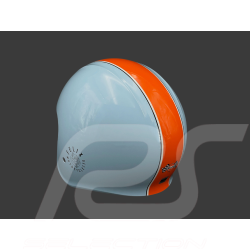 Casque Gulf avec Visière Intégrée Bleu Clair / Orange Felix ST580