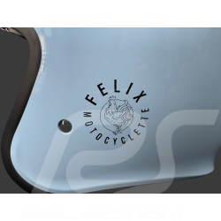 Gulf Helm mit Integriertem Visier Hellblau / Orange Felix ST580