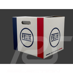 Gulf Helmet with Integrated Visor Light Blue / Orange Felix ST580