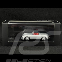 Porsche 356 Nr. 1 Roadster 1948 mit gravierter Unterschrift von Ferry Porsche Silbergrau 1/43 Welly MAP01935625