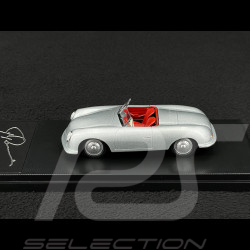 Porsche 356 Nr. 1 Roadster 1948 with Ferry Porsche’s Engraved Signature Silver Grey 1/43 Welly MAP01935625