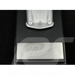 Porsche 356 Nr. 1 Roadster 1948 with Ferry Porsche’s Engraved Signature Silver Grey 1/43 Welly MAP01935625