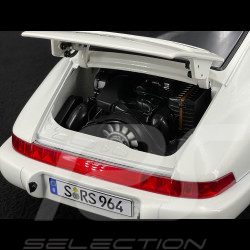 Porsche 911 Carrera RS Type 964 Jantes Cup avec Autocollants 1992 Blanc 1/12 KK Scale KKDC120241C