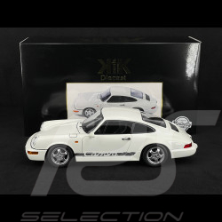 Porsche 911 Carrera RS Type 964 Jantes Cup avec Autocollants 1992 Blanc 1/12 KK Scale KKDC120241C