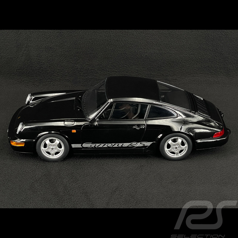 Porsche 911 Carrera RS Type 964 Cup Rims with Stickers 1992 Black 1/12 KK Scale KKDC120243C