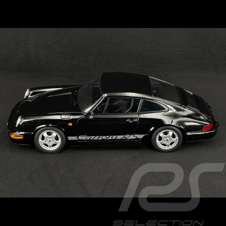 Porsche 911 Carrera RS Type 964 Jantes Cup avec Autocollants 1992 Noir 1/12 KK Scale KKDC120243C