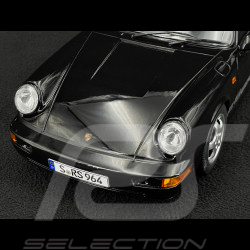 Porsche 911 Carrera RS Type 964 Cup Rims with Stickers 1992 Black 1/12 KK Scale KKDC120243C