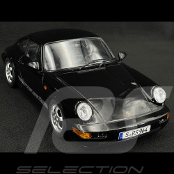 Porsche 911 Carrera RS Typ 964 Cup Felgen mit Aufklebern 1992 Schwarz 1/12 KK Scale KKDC120243C