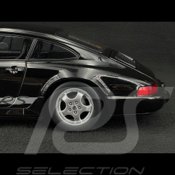 Porsche 911 Carrera RS Typ 964 Cup Felgen mit Aufklebern 1992 Schwarz 1/12 KK Scale KKDC120243C