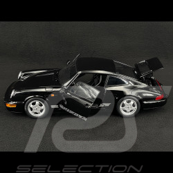 Porsche 911 Carrera RS Type 964 Cup Rims with Stickers 1992 Black 1/12 KK Scale KKDC120243C