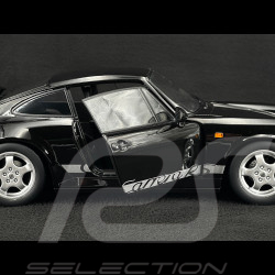 Porsche 911 Carrera RS Typ 964 Cup Felgen mit Aufklebern 1992 Schwarz 1/12 KK Scale KKDC120243C