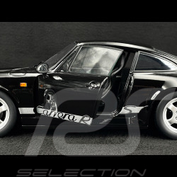 Porsche 911 Carrera RS Type 964 Cup Rims with Stickers 1992 Black 1/12 KK Scale KKDC120243C