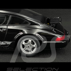 Porsche 911 Carrera RS Type 964 Jantes Cup avec Autocollants 1992 Noir 1/12 KK Scale KKDC120243C