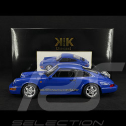 Porsche 911 Carrera RS Type 964 Jantes Cup avec Autocollants 1992 Bleu 1/12 KK Scale KKDC120244C