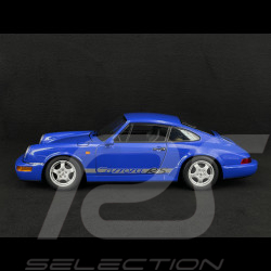 Porsche 911 Carrera RS Type 964 Jantes Cup avec Autocollants 1992 Bleu 1/12 KK Scale KKDC120244C