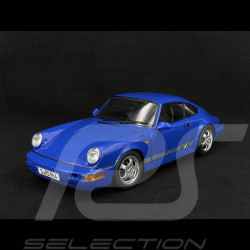 Porsche 911 Carrera RS Typ 964 Cup Felgen mit Aufklebern 1992 Blau 1/12 KK Scale KKDC120244C
