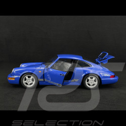 Porsche 911 Carrera RS Typ 964 Cup Felgen mit Aufklebern 1992 Blau 1/12 KK Scale KKDC120244C