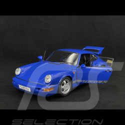 Porsche 911 Carrera RS Typ 964 Cup Felgen mit Aufklebern 1992 Blau 1/12 KK Scale KKDC120244C