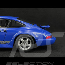 Porsche 911 Carrera RS Typ 964 Cup Felgen mit Aufklebern 1992 Blau 1/12 KK Scale KKDC120244C