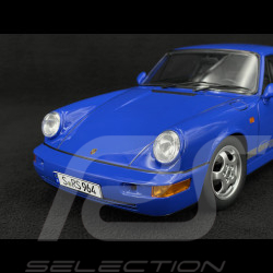 Porsche 911 Carrera RS Typ 964 Cup Felgen mit Aufklebern 1992 Blau 1/12 KK Scale KKDC120244C