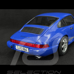 Porsche 911 Carrera RS Type 964 Jantes Cup avec Autocollants 1992 Bleu 1/12 KK Scale KKDC120244C