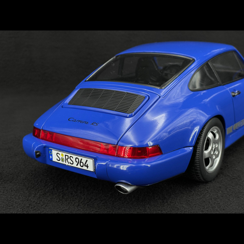 Porsche 911 Carrera RS Type 964 Cup Rims with Stickers 1992 Blue 1/12 ...