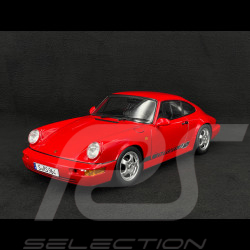 Porsche 911 Carrera RS Typ 964 Cup Felgen mit Aufklebern 1992 Rot 1/12 KK Scale KKDC120242C