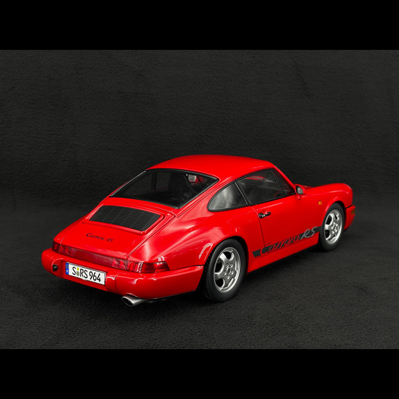KK-Scale 1/12 ポルシェ 911 RS 1992 Cupリム レッド Porsche 911 Carrera RS Type 964 Cup Rims with Stickers 1992 Red 1