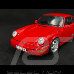 Porsche 911 Carrera RS Typ 964 Cup Felgen mit Aufklebern 1992 Rot 1/12 KK Scale KKDC120242C