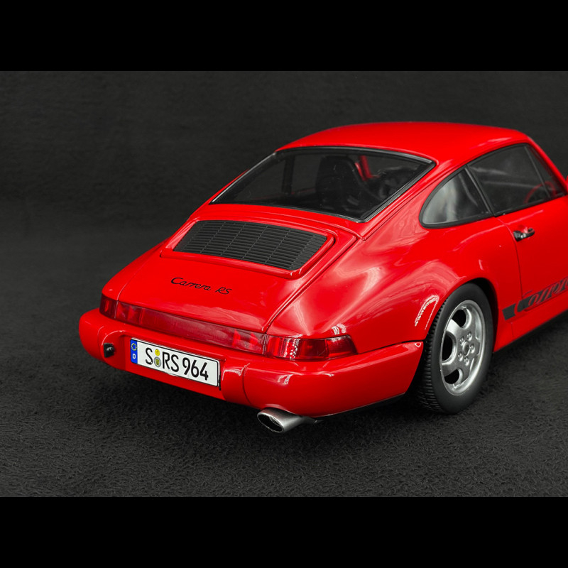 KK-Scale 1/12 ポルシェ 911 RS 1992 Cupリム レッド Porsche 911 Carrera RS Type 964 Cup Rims with Stickers 1992 Red 1