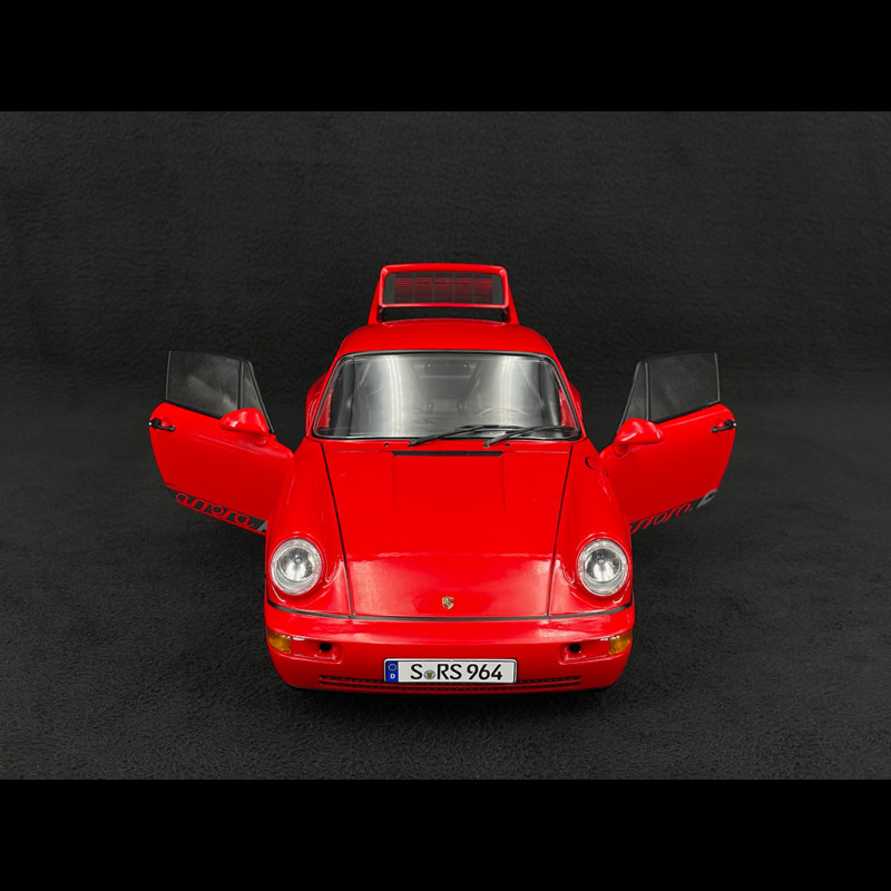 Porsche 911 Carrera RS Type 964 Cup Rims with Stickers 1992 Red 1