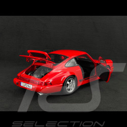 Porsche 911 Carrera RS Type 964 Cup Rims with Stickers 1992 Red 1/12 KK Scale KKDC120242C