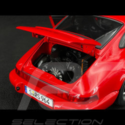 Porsche 911 Carrera RS Type 964 Cup Rims with Stickers 1992 Red 1/12 KK Scale KKDC120242C