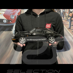 Porsche 911 Carrera RS Typ 964 Cup Felgen mit Aufklebern 1992 Schwarz 1/12 KK Scale KKDC120243C