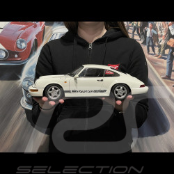 Porsche 911 Carrera RS Type 964 Cup Rims with Stickers 1992 White 1/12 KK Scale KKDC120241C