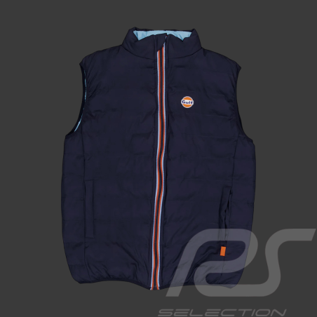 Gulf Wendejacke ärmellos Mattmarineblau / Himmelblau GU261KS552-225 - Herren