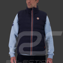 Veste Gulf Matelassée Sans Manches Réversible Bleu Marine Mat / Bleu Ciel GU261KS552-225 - Homme