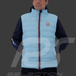 Veste Gulf Matelassée Sans Manches Réversible Bleu Marine Mat / Bleu Ciel GU261KS552-225 - Homme