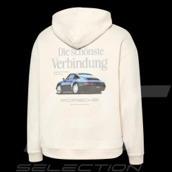 Sweat Porsche Rétro Beige WAP814TFWR - mixte