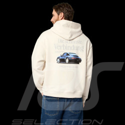 Sweat Porsche Rétro Beige WAP814TFWR - mixte