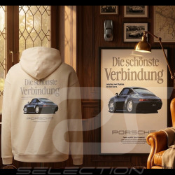 Porsche Sweatshirt Rétro Beige WAP814TFWR - unisex